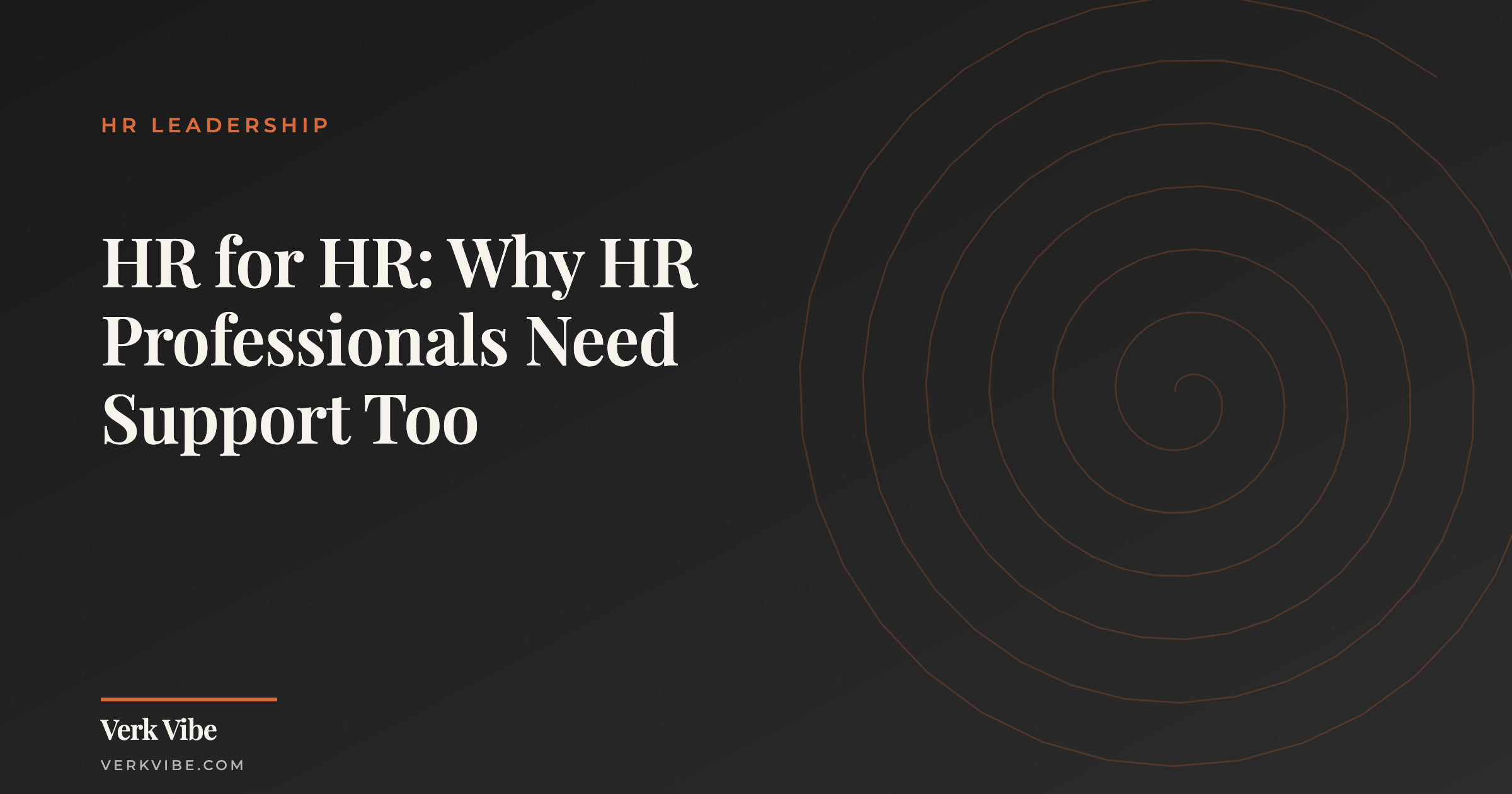 HR for HR: Why HR Professionals Need Support Too