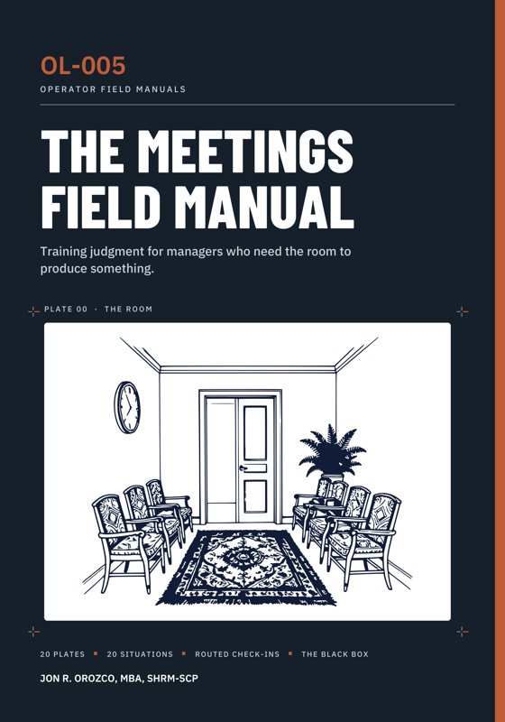 The Meetings Field Manual, draft cover