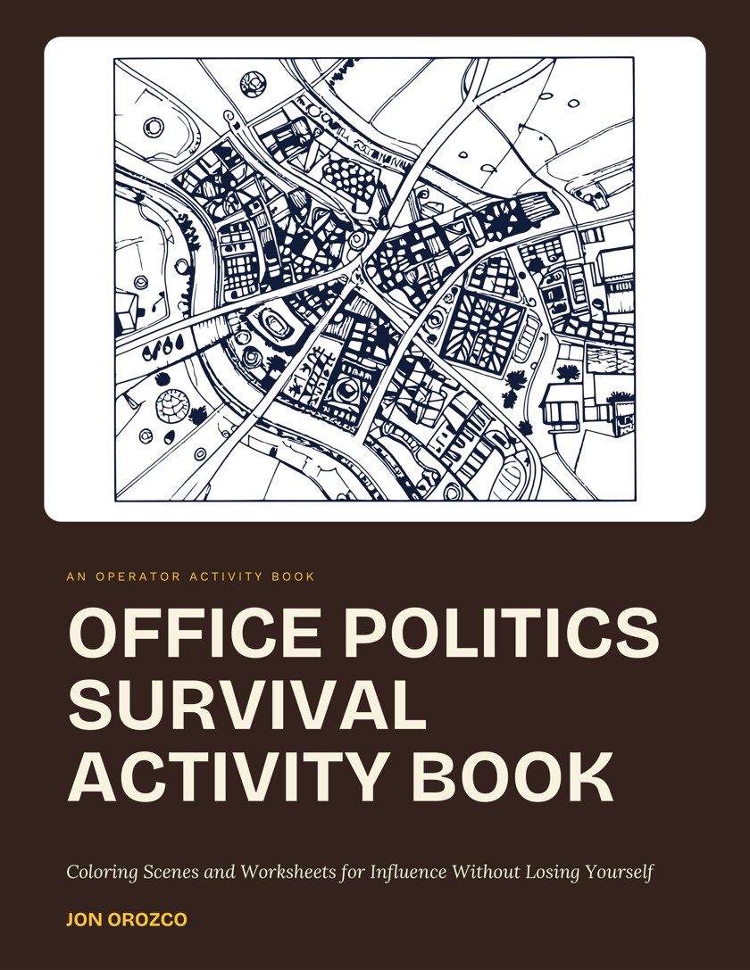 Office Politics Survival Activity Book, manuscript cover