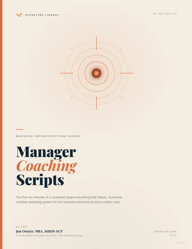 Manager Coaching Scripts: End-to-End Accountability and Difficult Conversations cover