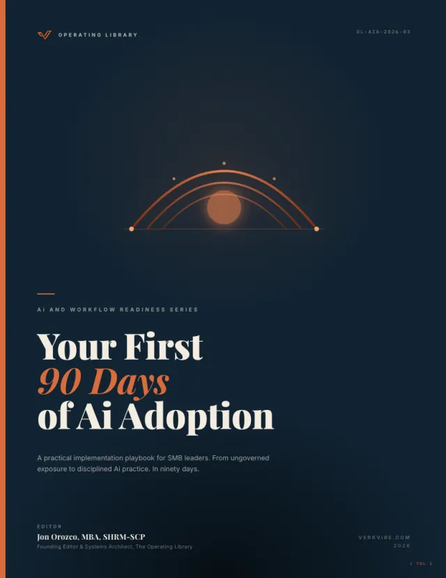 Your First 90 Days of Ai Adoption cover