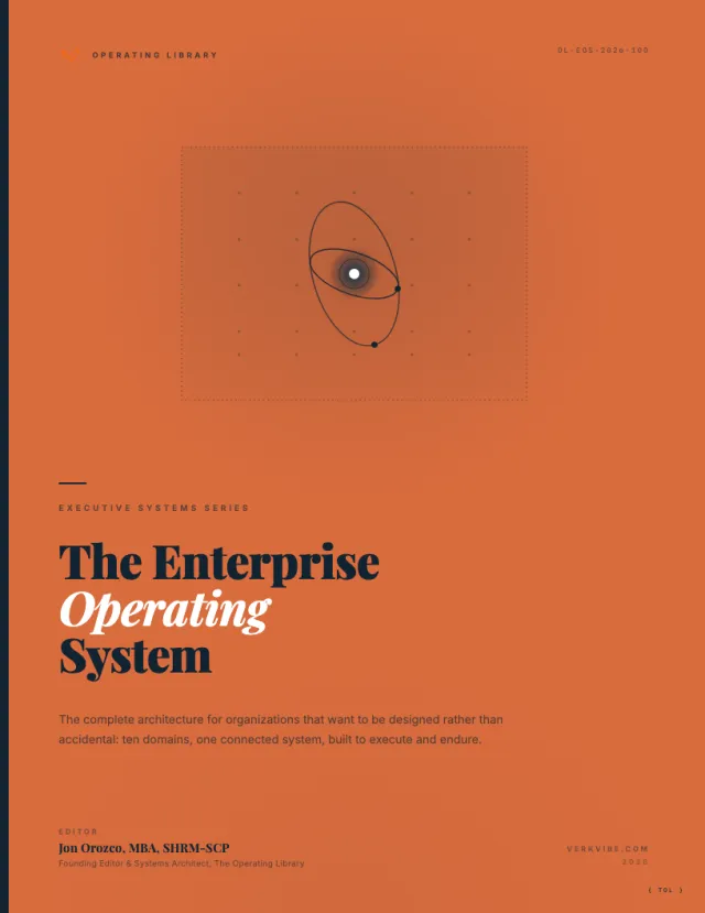 The Enterprise Operating System: The Complete Operating Library Synthesis cover