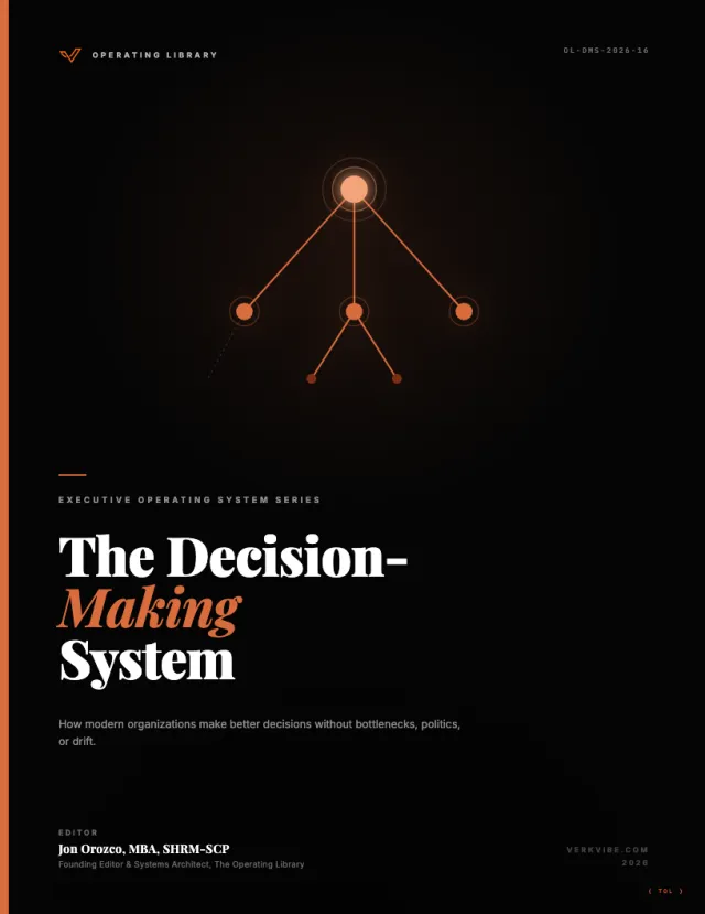The Decision-Making System cover