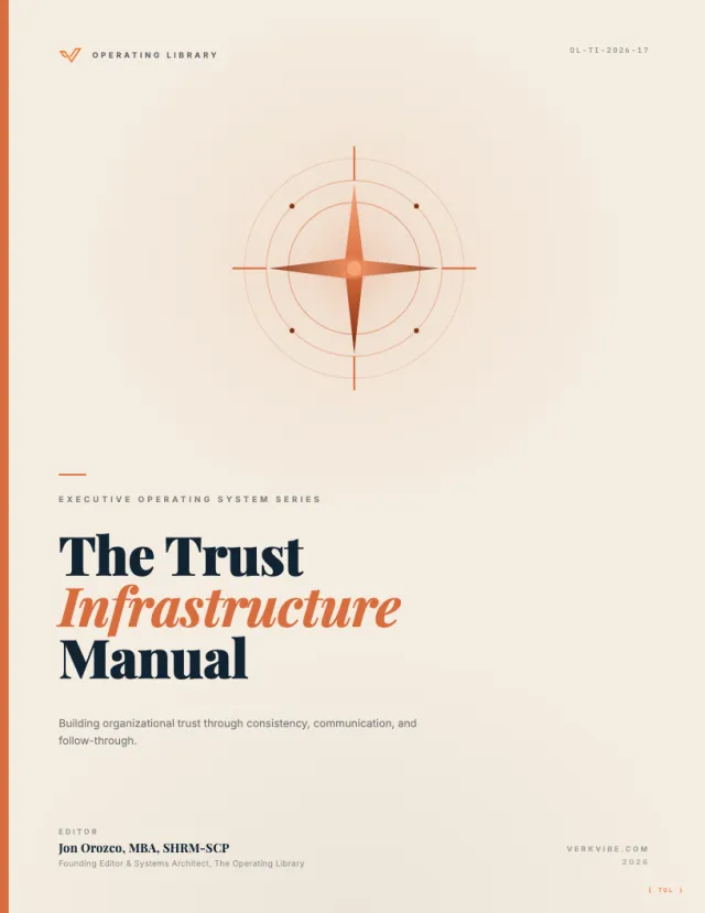 The Trust Infrastructure Manual cover