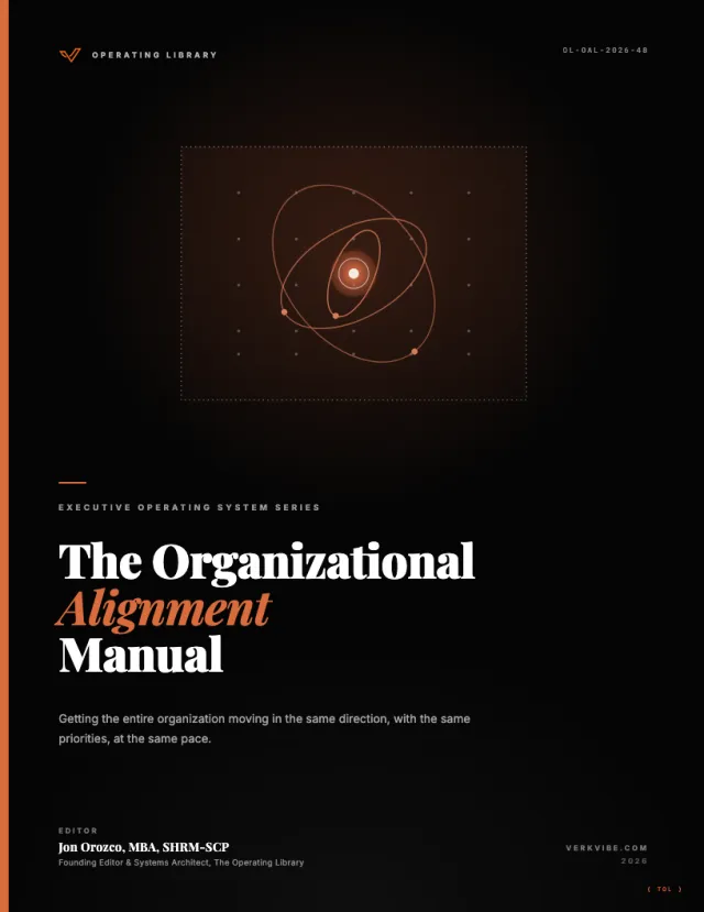 The Organizational Alignment Manual cover