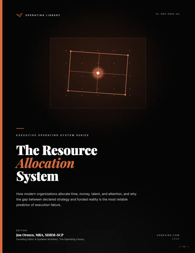 Resource Allocation System: How Modern Organizations Allocate Time, Money, Talent, and Attention cover