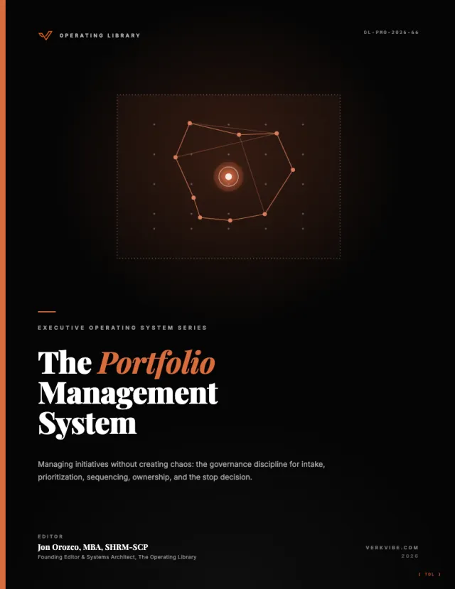 Portfolio Management System: Managing Initiatives Without Creating Chaos cover