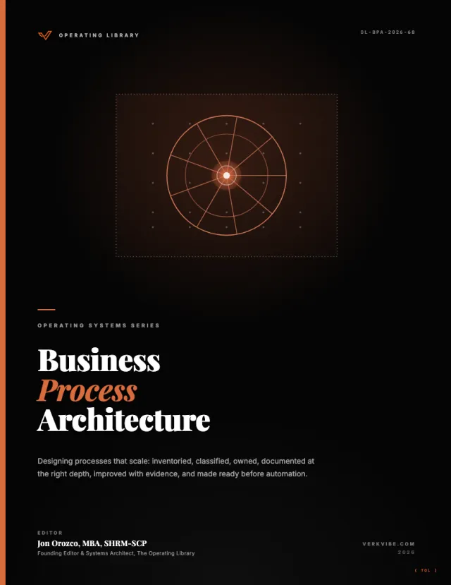Business Process Architecture: Designing Processes That Scale cover