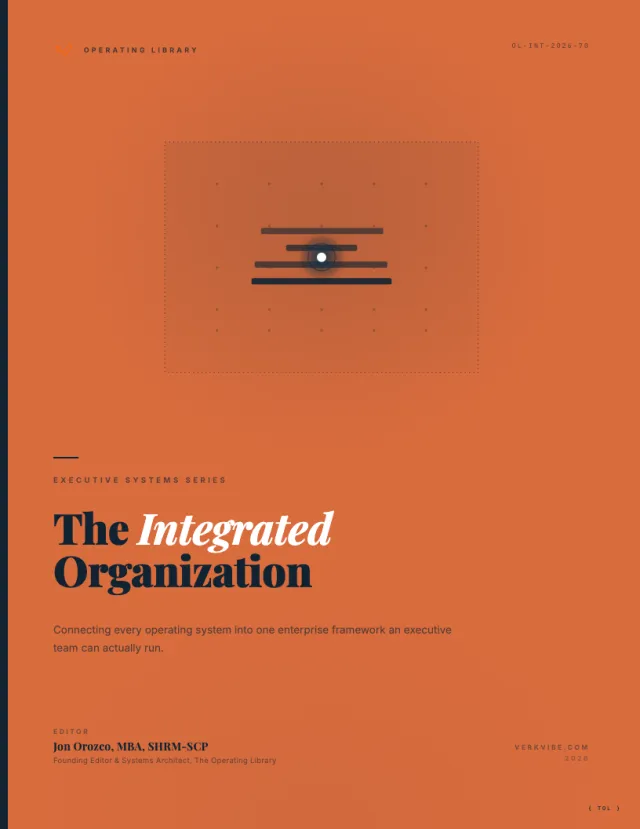 The Integrated Organization: Connecting Every Operating System Into One Enterprise Framework cover