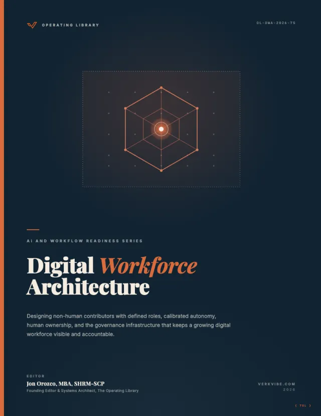 Digital Workforce Architecture: Designing Non-Human Contributors cover
