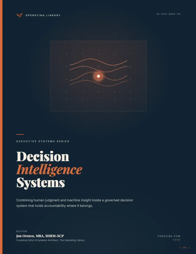 Decision Intelligence Systems: Combining Human Judgment and Machine Insight cover
