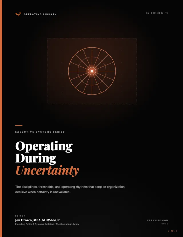 Operating During Uncertainty: Leading Without Complete Information cover